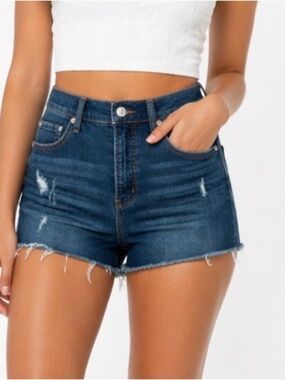 NWT Jessica Simpson Vintage High Rise denim shorts, women’s size 29.
